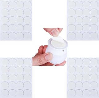 Double-Sided Foam Adhesive Pads for Makeup Mirror Lights – Strong Replacement Tape for Bulb Mounting (80 Pack)