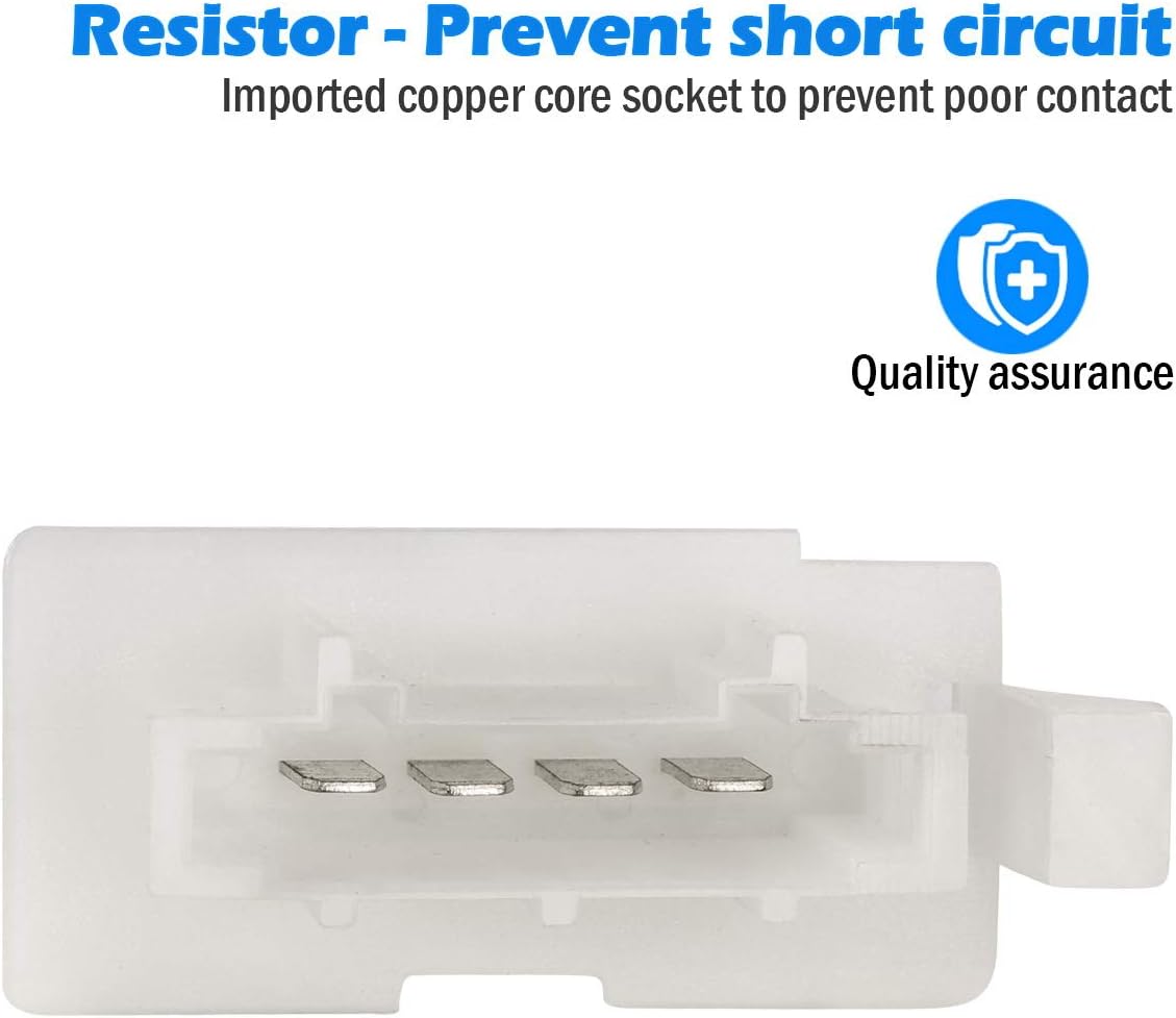 PartsSquare HVAC Blower Motor Resistor 1K0959263A