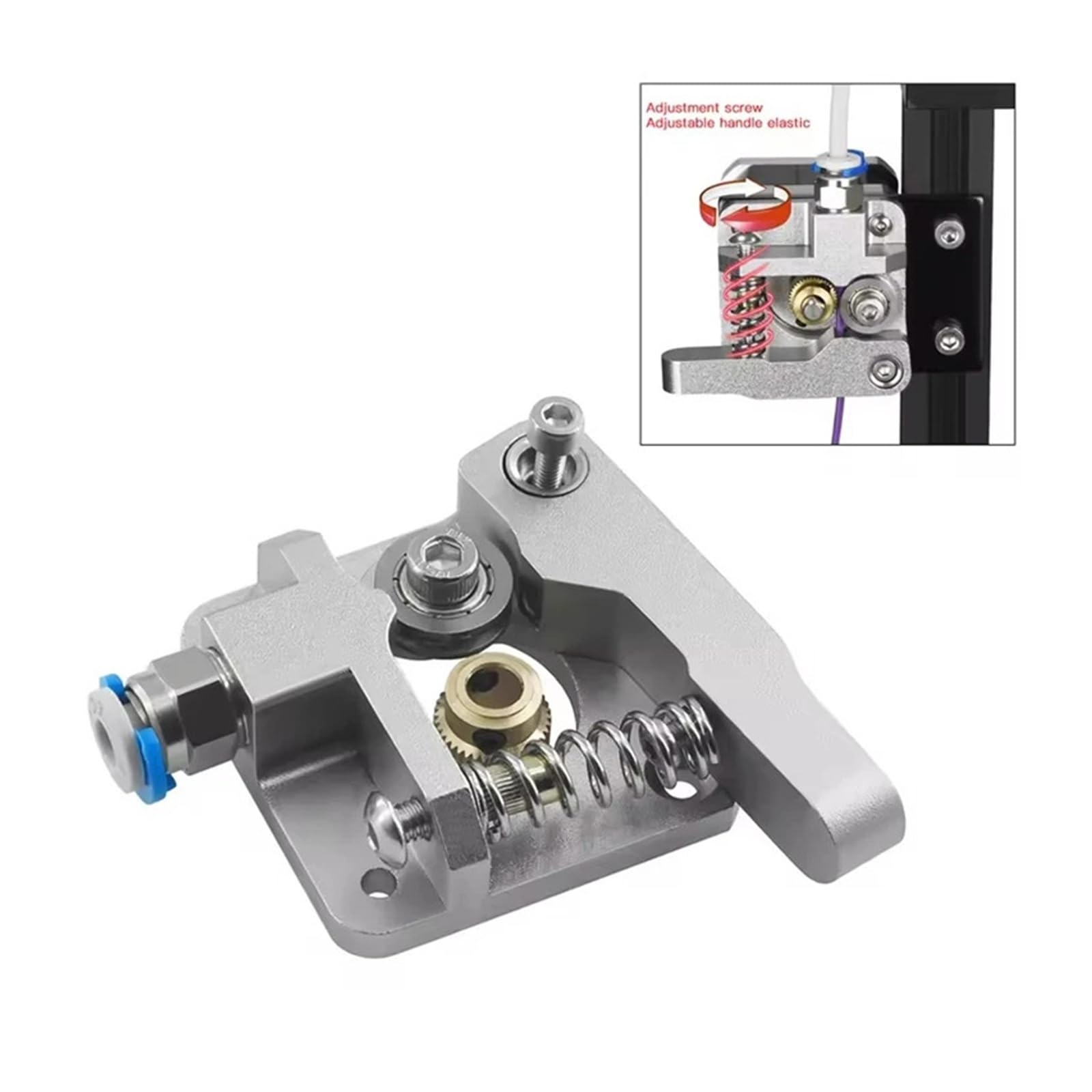 Compatibile con Creality, kit estrusore MK8 for Ender-3/CR-10