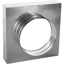 RDP Square to Round Transition Box 24" x 24" x 12"