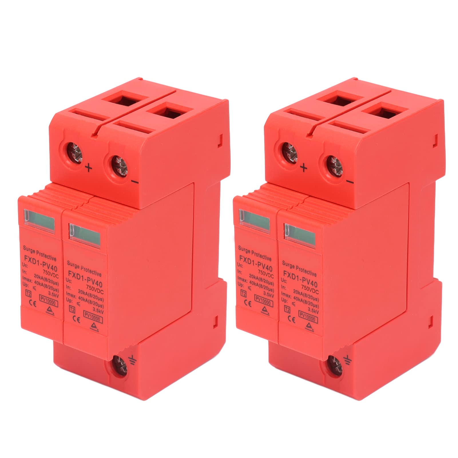 Dispositivi di Protezione SPD, Arresto Fotovoltaico DC, 40KA Max, 20KA Nominale, Livello di Protezione DC 750V