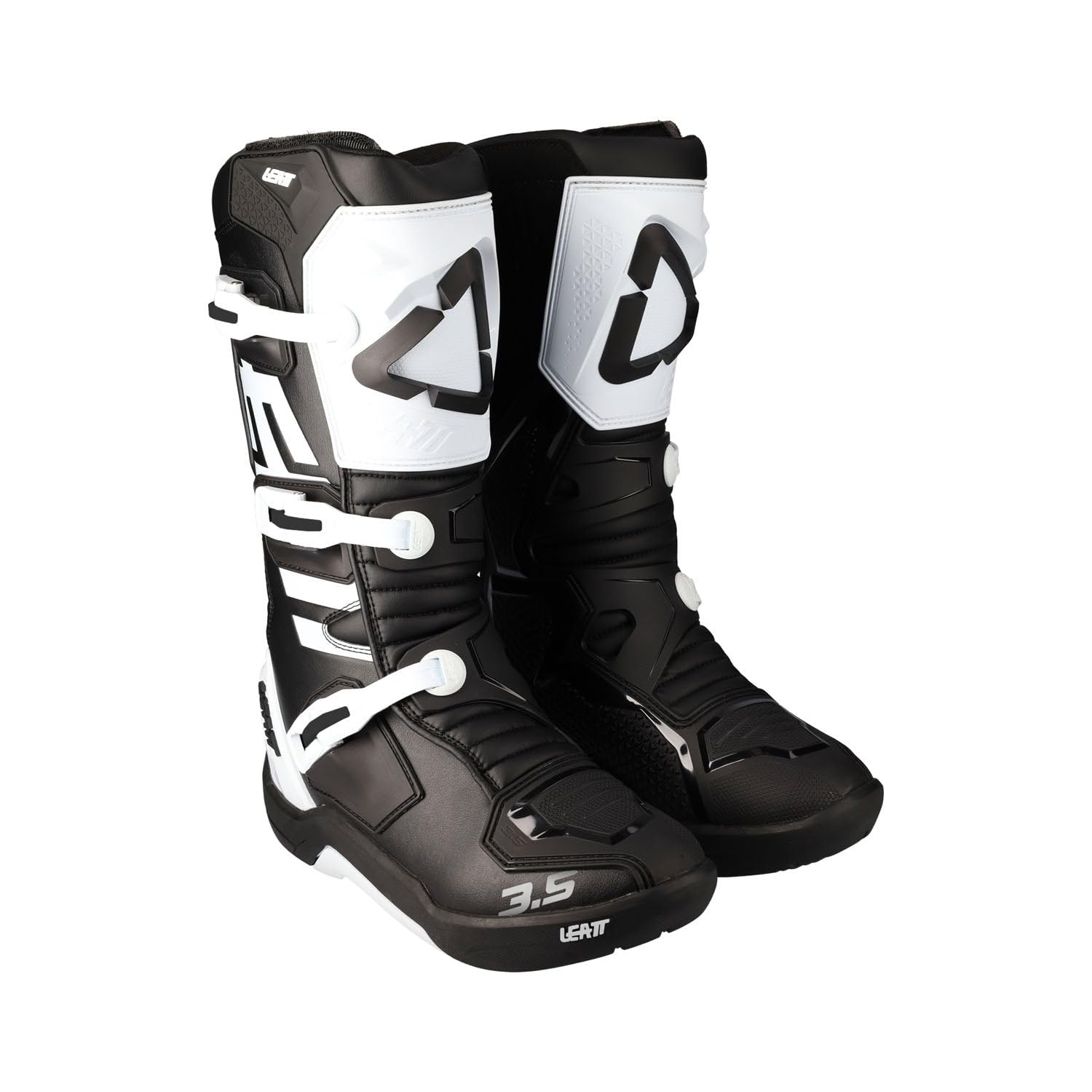 Leatt Bottes de motocross, rouge, 3,5