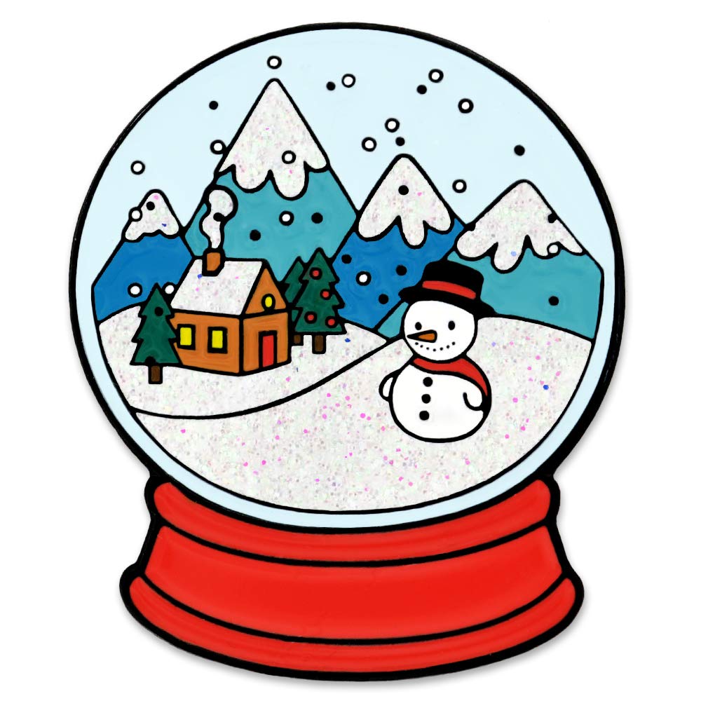 PinMart's Festive Christmas Holiday Candy Cane Noel Enamel Lapel
