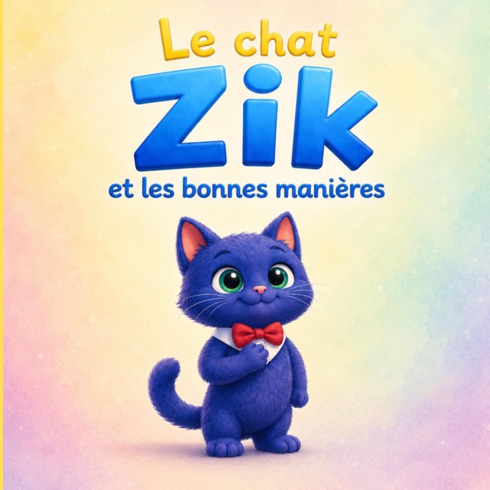 Le chat Zik et les bonnes manières : une histoire douce pour apprendre la politesse, le partage et l'entraide: Livre enfant 3 à 6 ans –Une aventure ... et bienveillance (Les aventures du chat Zik)