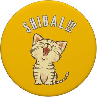 Kpop K-pop cat Meow Kitten Shibal PopSockets Adhesive PopGrip