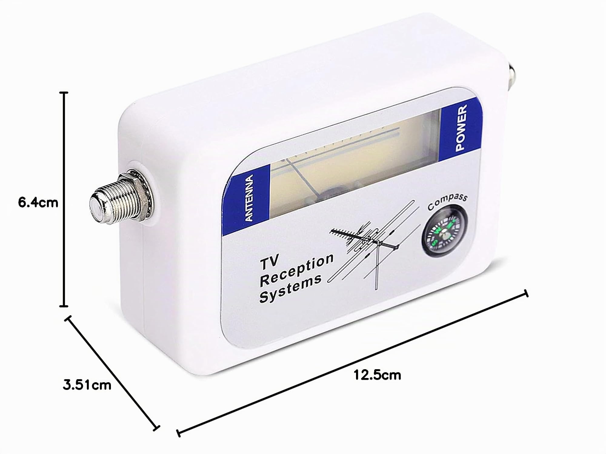 Medidor Digital de Señal DVB T para TV, Buscador de Estrellas, Receptor y Detector de Fuerza de Señal de Antena
