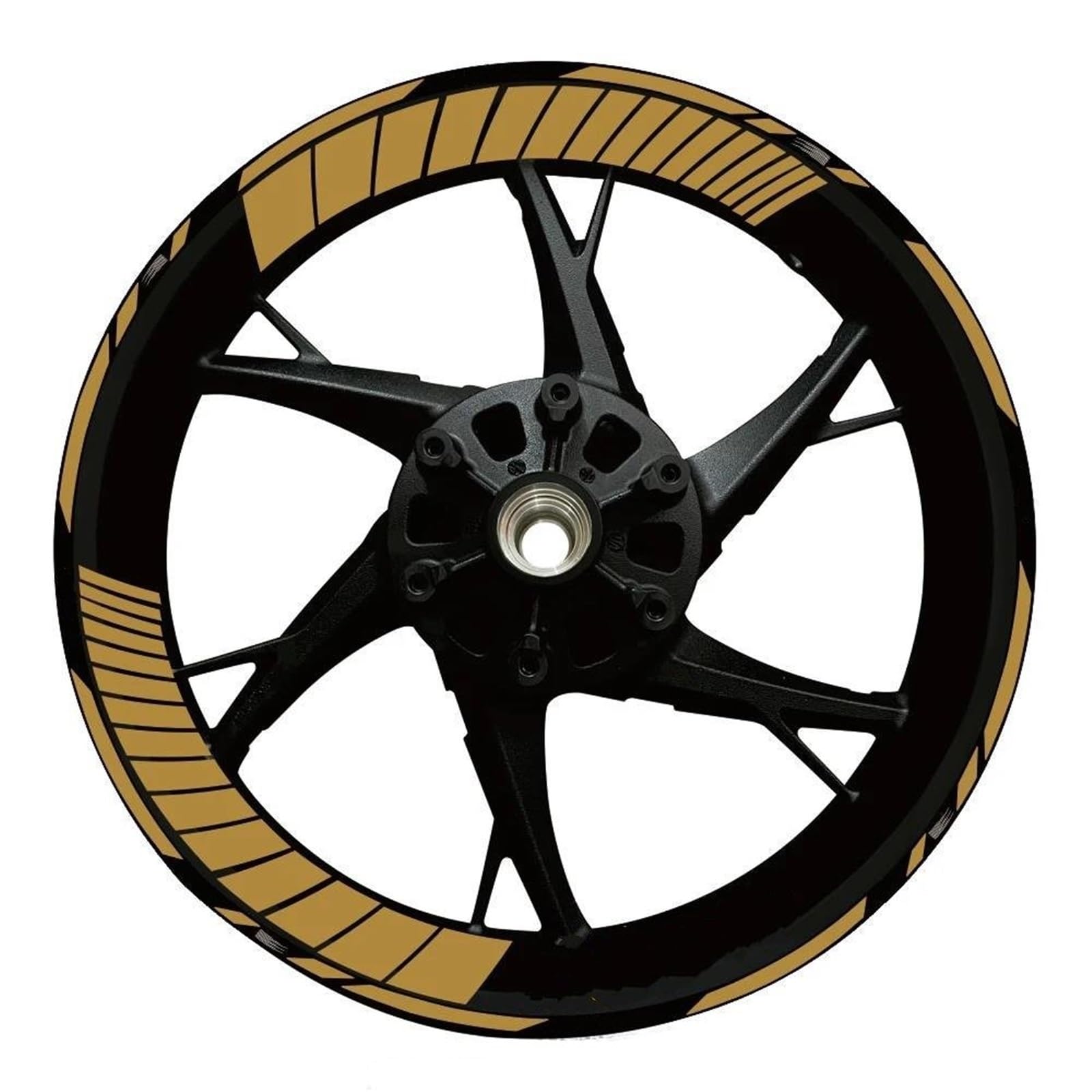 Wheel Stickers Motorcycle Wheel Reflective Decal for for Ninja 650 400 for Versys 17″ Stripe Tape Sticker Rim Stickers Hub Decals Rim Reflective Decal
