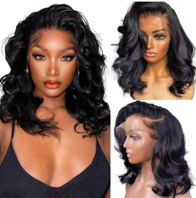 100% Human Hair Body Wave 13x4
