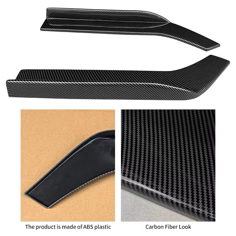 Alerón divisor de parachoques trasero coche Benz Clase E W213 2017-2023 tuning 3