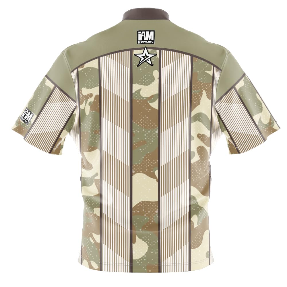 Logo Infusion I AM Bowling Jersey Short Sleeve Sash Collar 2329-RG2 Made in USA ROTO GRIP2 (US, Alpha, Medium, Regular, Regular, Multi)