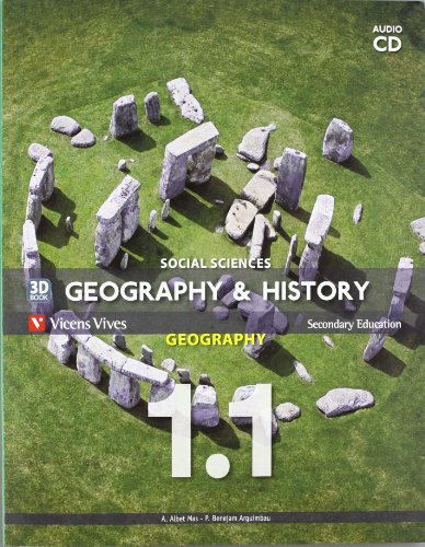 Geography & History 1º ESO Andalucía Book 1 and 2 + 2Cd S