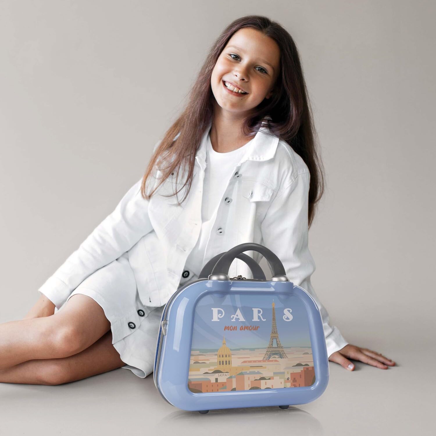 Kosmetikkoffer Hartschale Groß, Beautycase Damen, Trolley & Handgepäck Koff