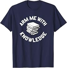 Teachers Against Gun Violence Tshirt Schools Arm Knowledge Men Women T-Shirt