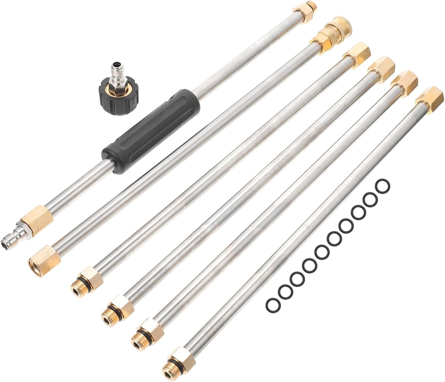 High Pressure Washer Extension Rod Cleaner Wand with Connector for Powerful Car and Home Cleaning