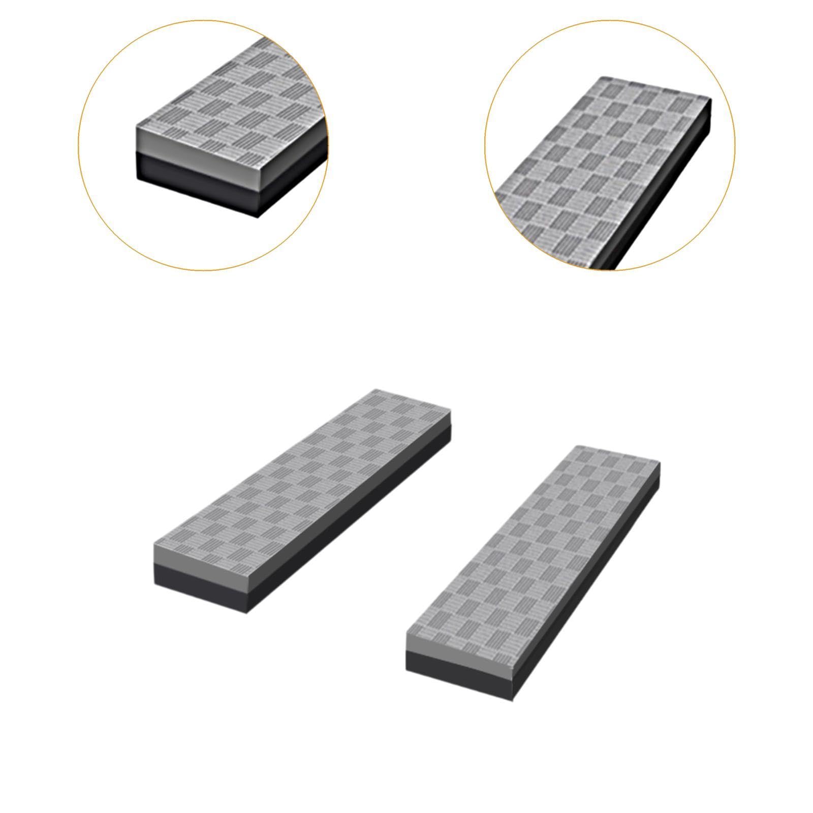 rockible 2 Alfombrillas antivibración para máquina de Coser, para el Cuidado del Suelo, a Prueba de Golpes, Antideslizantes, insonorizadas y silenciosas, de, Negro Gris 4cm