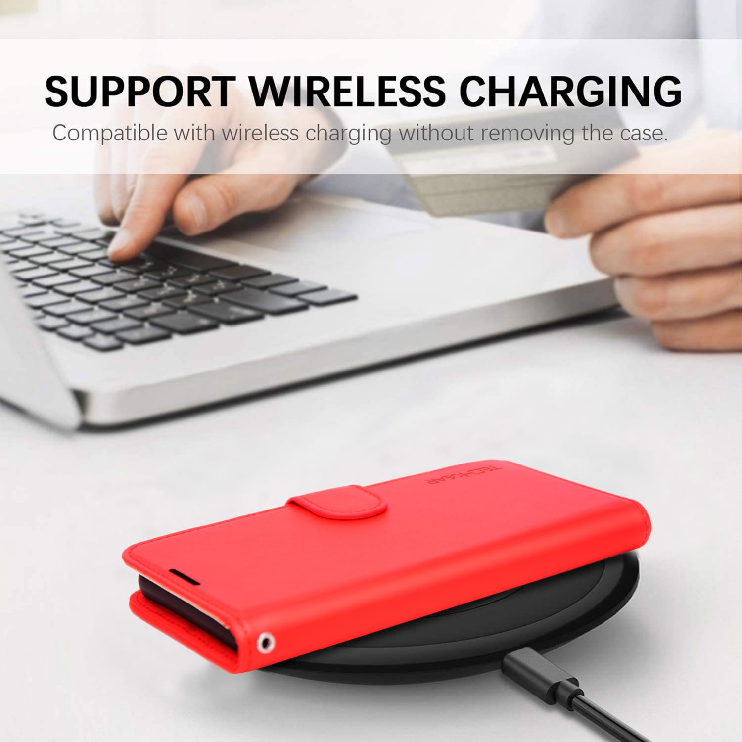 IPhone SE 2022 5G / 2020, IPhone 8/7/6 Leather Wallet Case, Flip Case - View #2