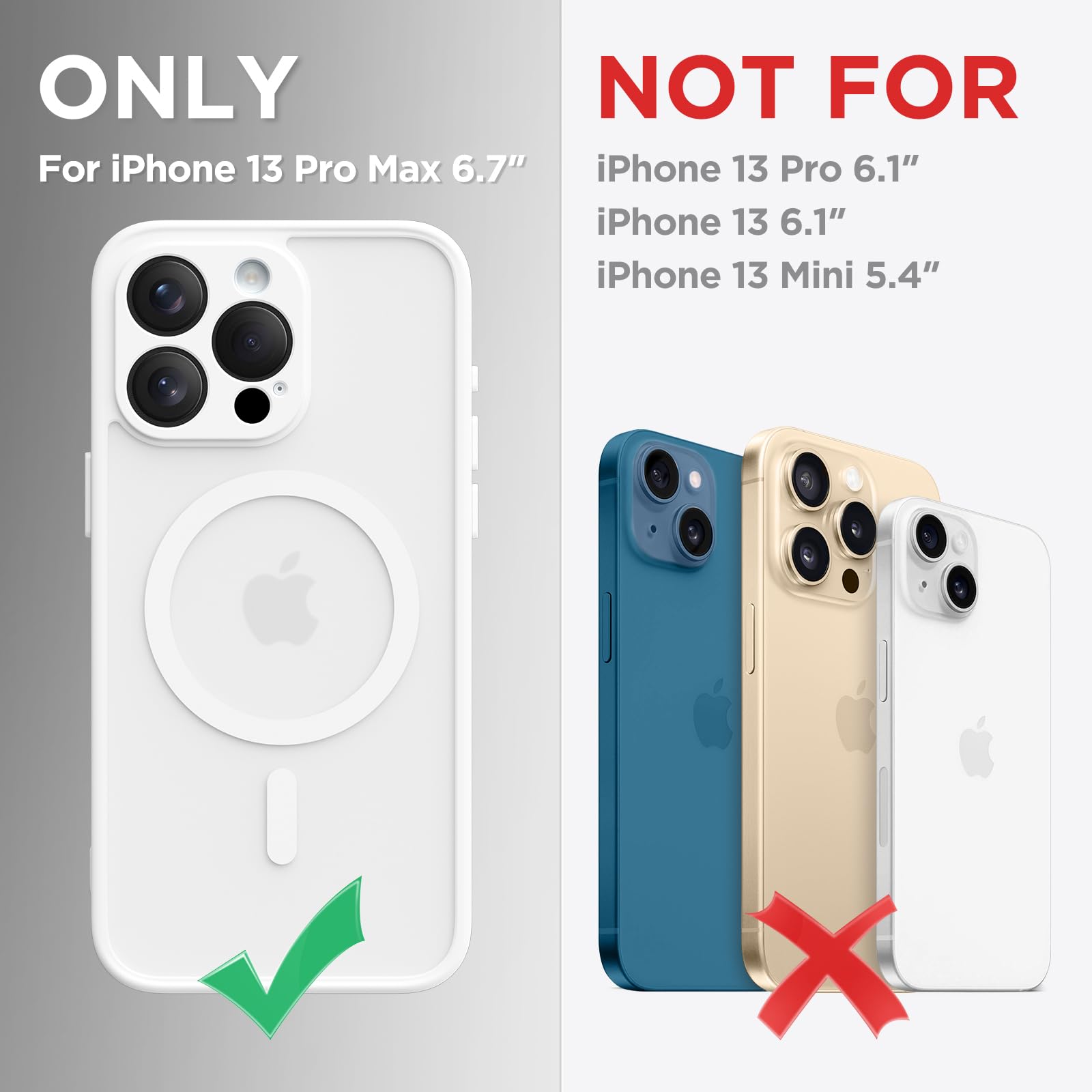 CAPRARO Magnetic for iPhone 13 Pro Max Case - Image 2