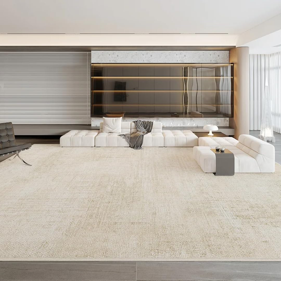 Tapis épais en peluche 120x160 cm au toucher ultra moelleux