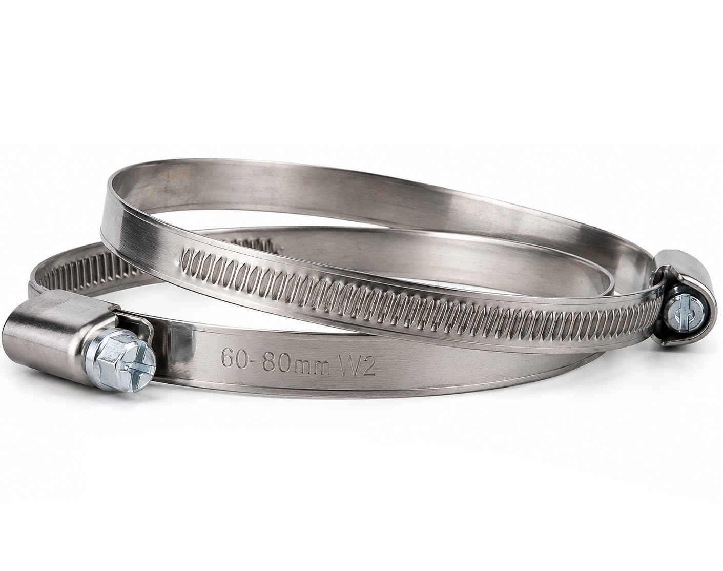 Stainless Steel Hose Clamps - 4 Pack -29