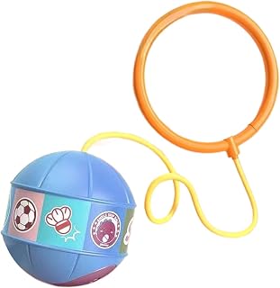 Ankle Skip Ball LED Jump Ring Glowing Jumping Ball Sports | Training Fitness Sports Toys for Teens Kids Adults Youth Home School Playground Yard Backyard Garden Holiday