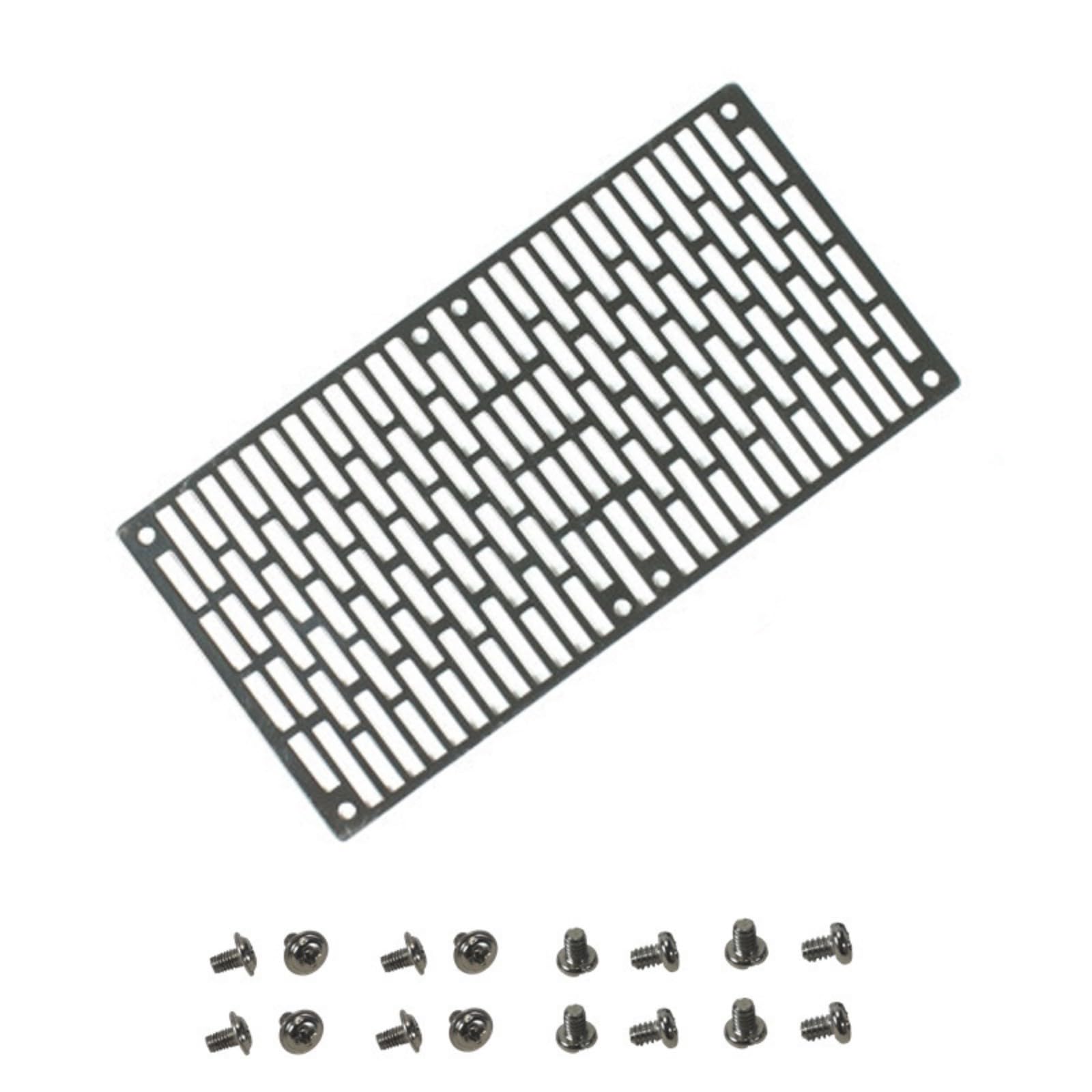 QIEIEI Radiator Guard Galvanized Steel Cooling Fan Plate Panel for PC Cooling Components Radiator Shield 14/28/42cm