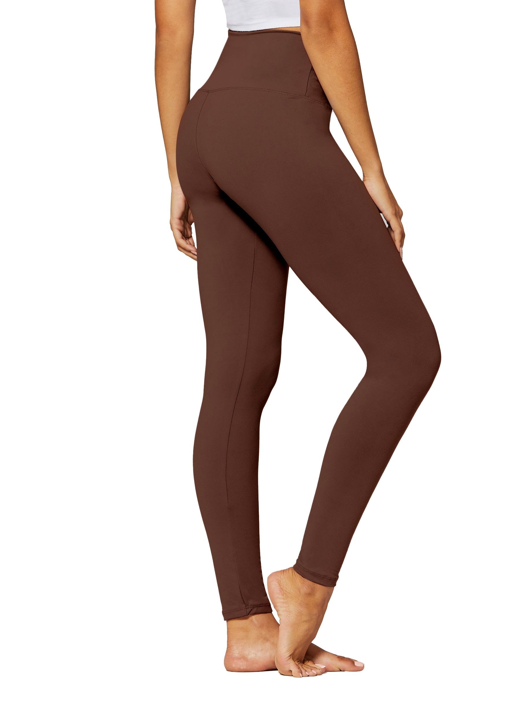 Conceited Leggings for Women - Full Length, Biker Shorts and Capri's - 5" Waistband - Regular and Plus Size