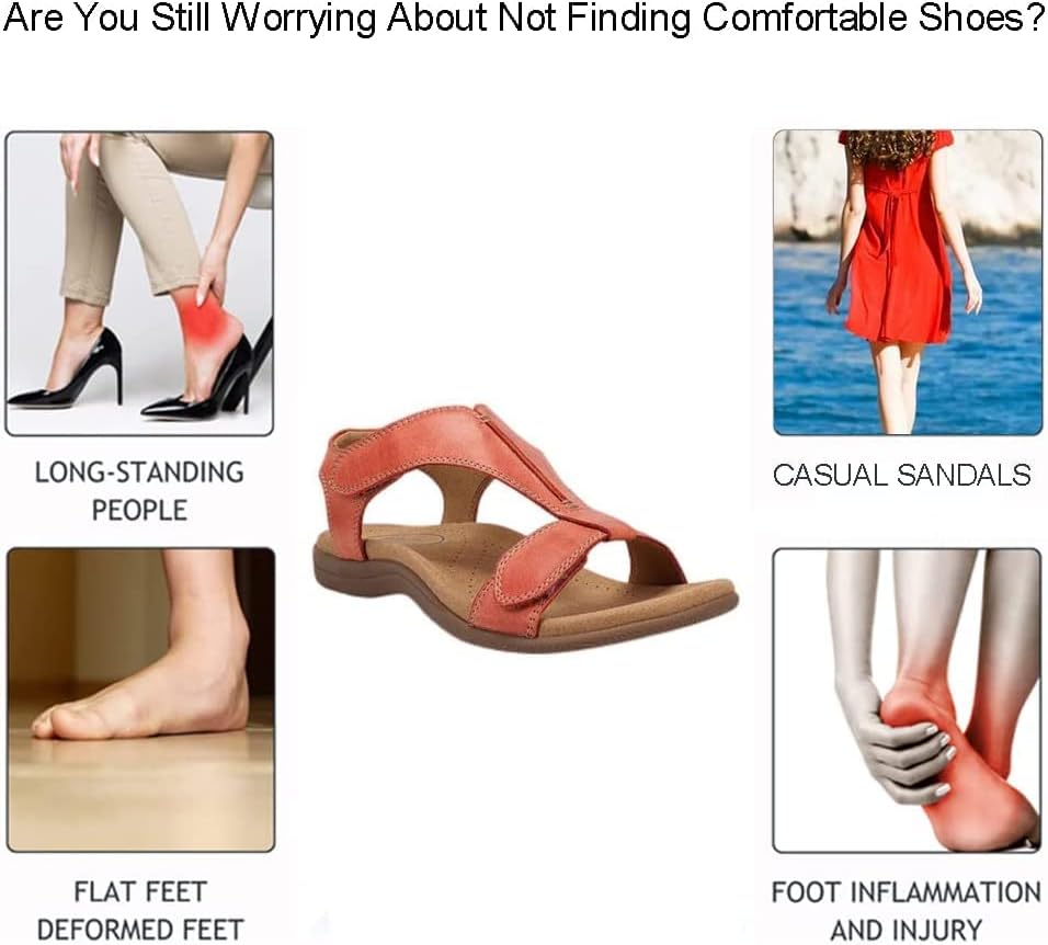 Dotmalls Women's Comfy Orthotic Sandals, Dotmalls Ortho Sandals