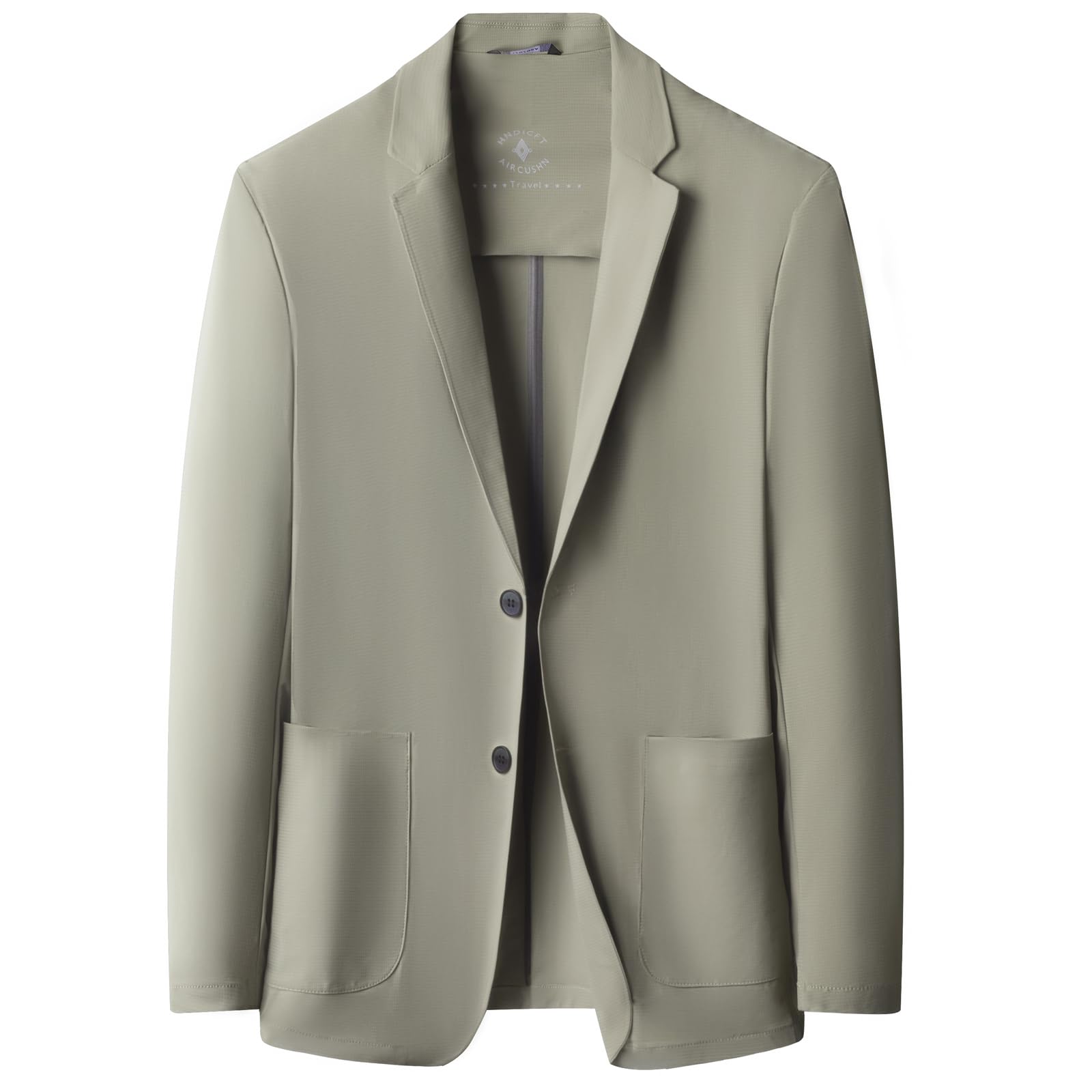 Mens Blazer Ice Silk Men Suit Sport Coat Lightweight Business Casual Blazers Two Buttons Travel Spring Summer Jackets-picture-36