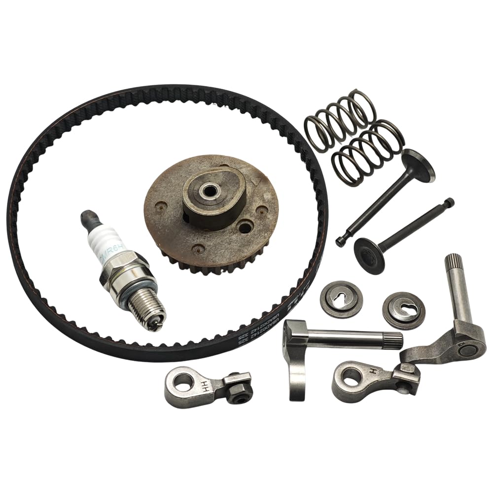 Kit de Correa de distribución de Engranaje de polea de árbol de levas for cortacésped GX35 GX35NT HHT35S UMK435, desbrozadora de 4 Tiempos