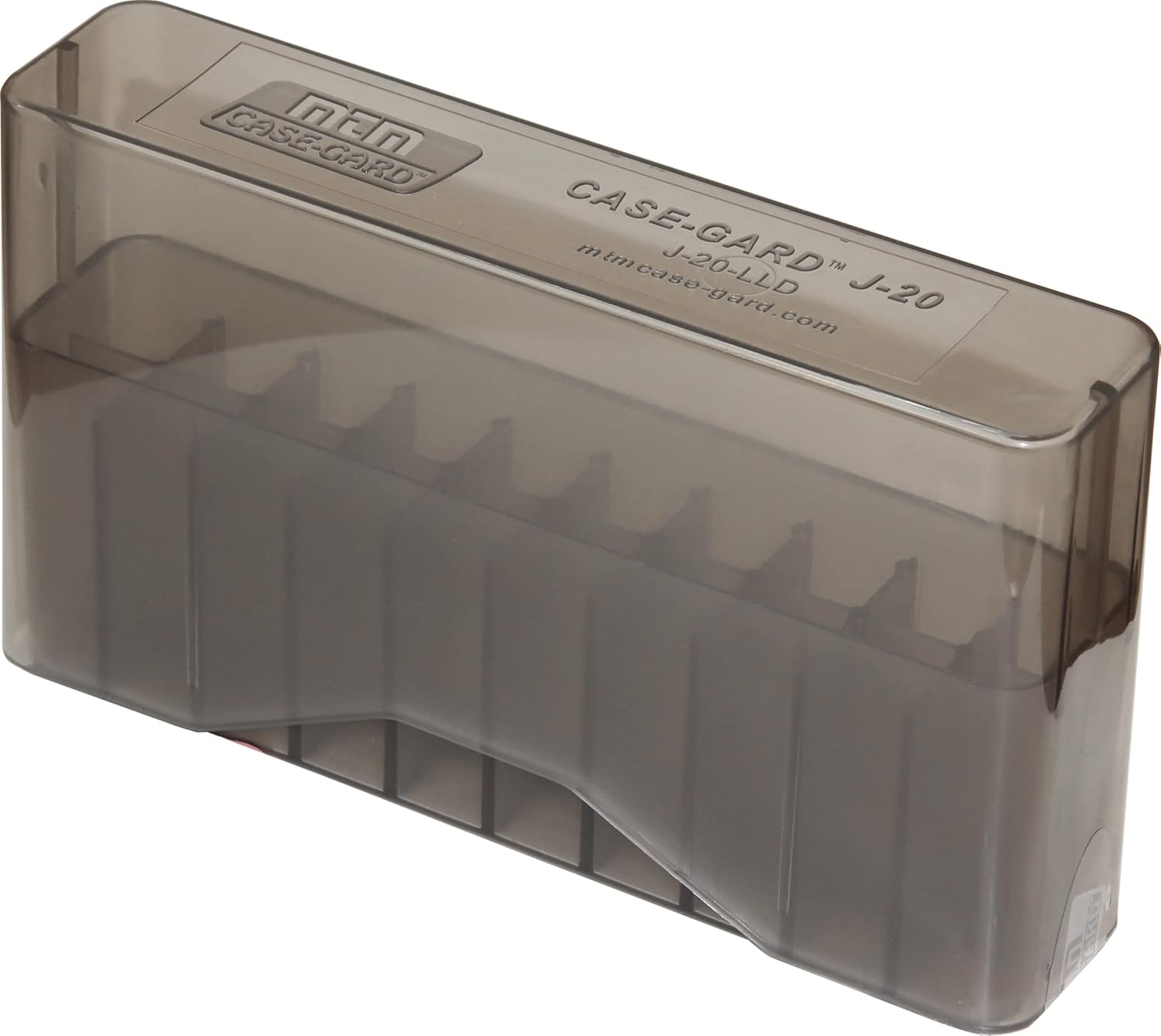 MTM Case-Gard J-20-LLD Rifle Slip-top 20 Round 7mm rem -338 Win Mag, USA Made