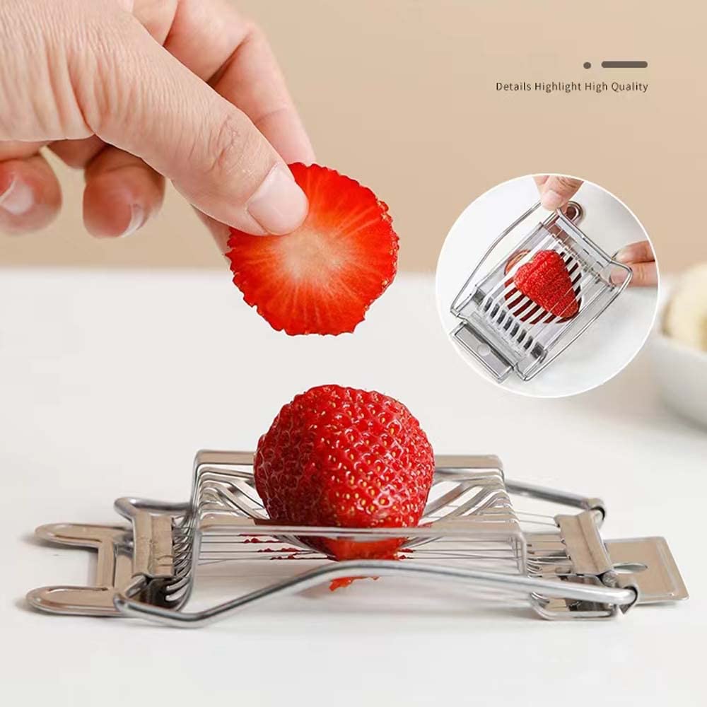 Egg Slicer - Slice Eggs & Fruit Easily -3 Egg Slicer - Slice Eggs & Fruit Easily -3