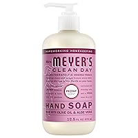 Vista 1 de Mrs. Meyer's Clean Day - Jabón líquido para manos, manzana, botella de 12.5 onzas líquidas