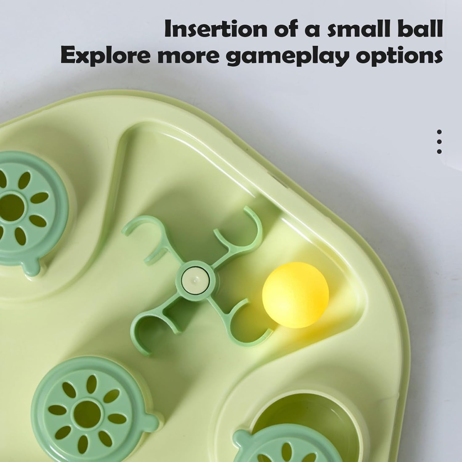 Treat Puzzle Toys for Dogs - Interactive Slow Feeding Game, Mental Challenge Feeder Toy Fun Activity Device Puppy Kitten Medium Large Breed Exercise Unit| Dynamic with Encouraging Food Search Action