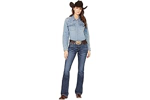 Women's Ariat R.e.a.l. Perfect Rise Leila Boot Cut Jean