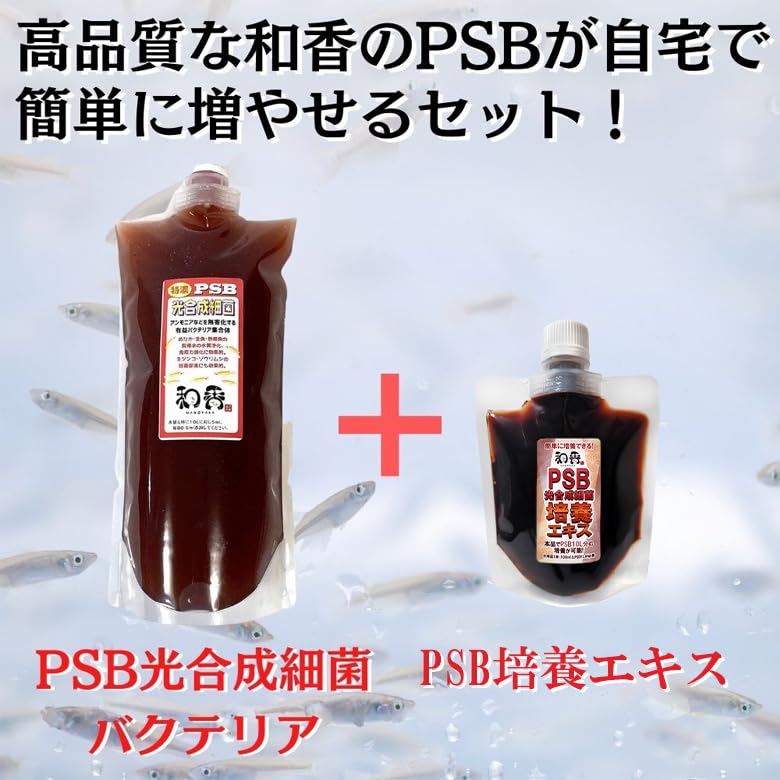 Amazon.co.jp: 和香 PSB 光合成細菌 簡単 培養セット 10LのPSBが