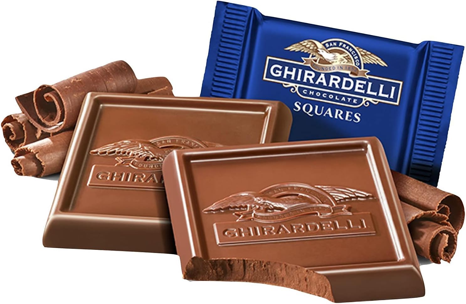 Ghirardelli Bundle of Milk Chocolate Square (3 pounds) Bulk