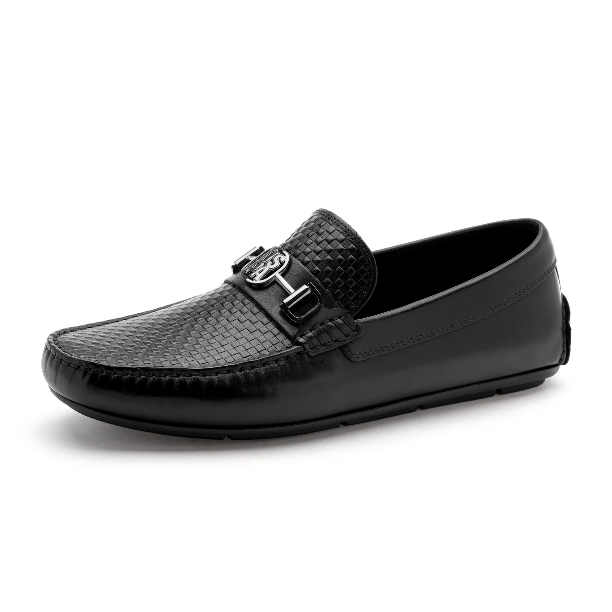 Men Leather Driving Shoe-image-9