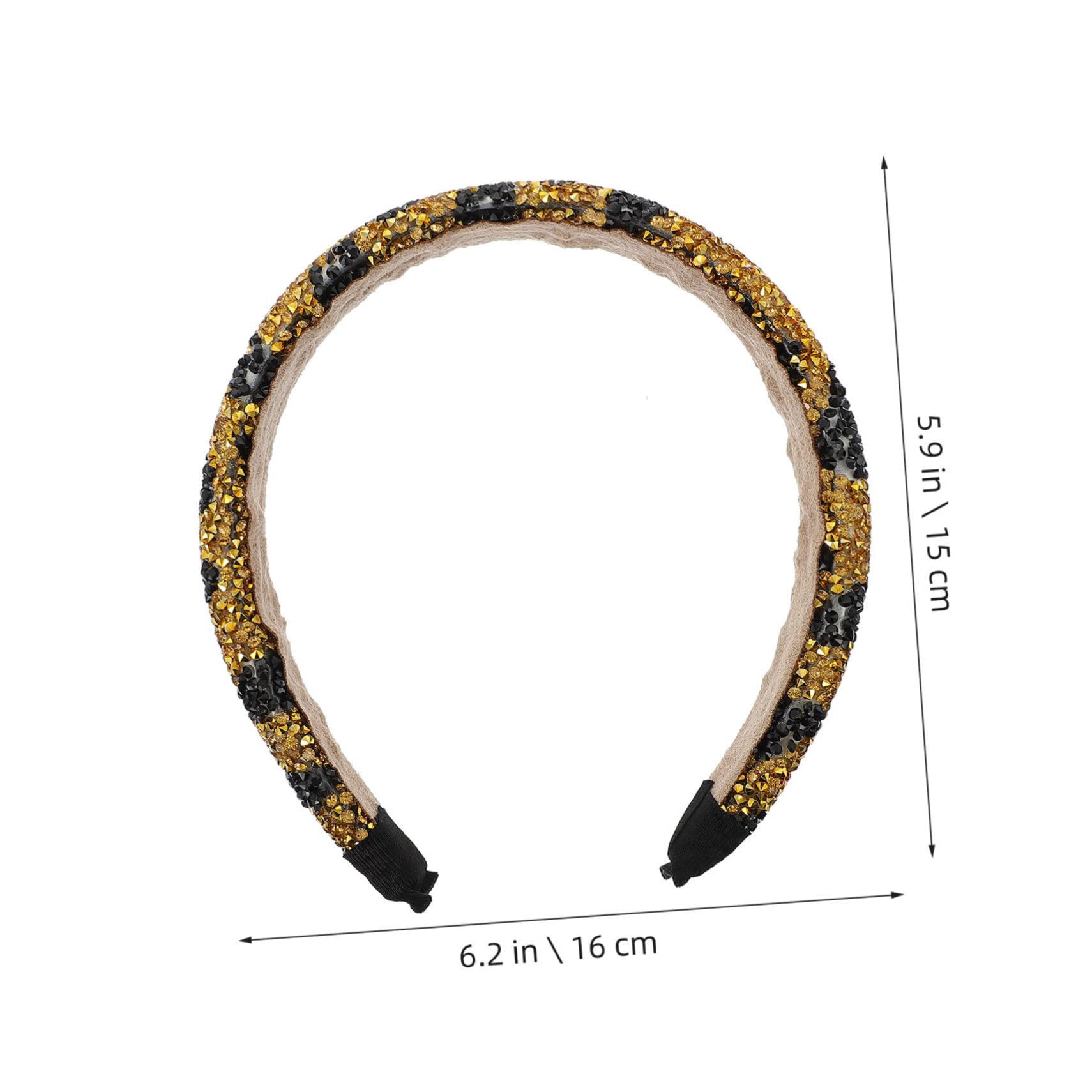 Housoutil 5pezzi Cerchietto Pietre e Accessorio Per Per Speciali e Decorazione Per e