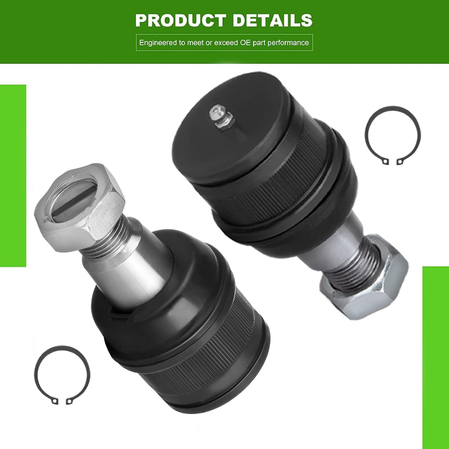 SCITOO 8pcs Front Suspension Kit Inner Outer Tie Rod End fit for Ford for F-250 Super Duty for F-350 Super Duty for Ford Excursion for F-450 Super Duty for F-550 Super Duty Ball Joint Sway Bar Link