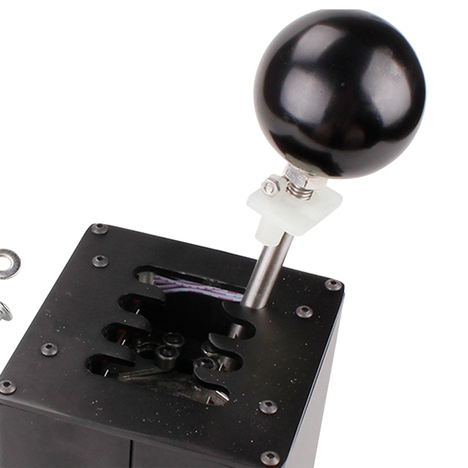 CasaNexa USB H-Pattern Shifter Simulator, Sequential Gear Stick for PC Racing Games, Compatible with Windows 10/7/XP, High Performance Replacement Part- Engranaje R de 7 Velocidades