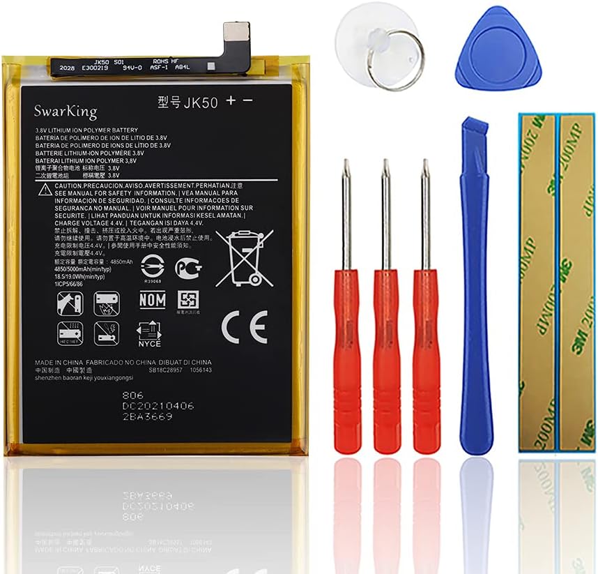Viimon for Moto G Play 2021 Battery Replacement Kits