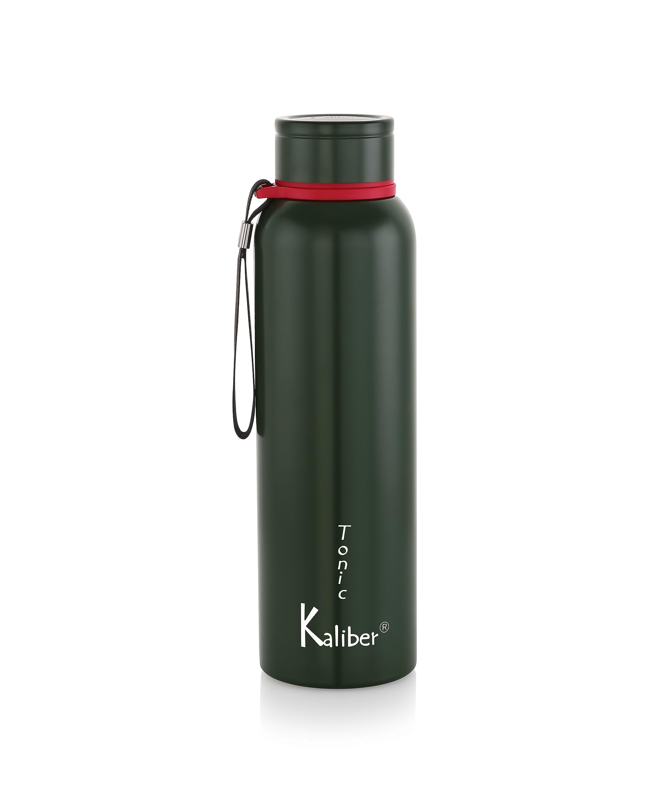 Kaliber -Tonic 900 ThermoSteel Bottle | 3 Insulation, SUS 304 Inside | 900ml | 24 Hr Cold Hot | Rust & Leak Proof | Home, Office, Travel, Treking - Vacuum Insulated Flask Bottles (900 ml, Green)