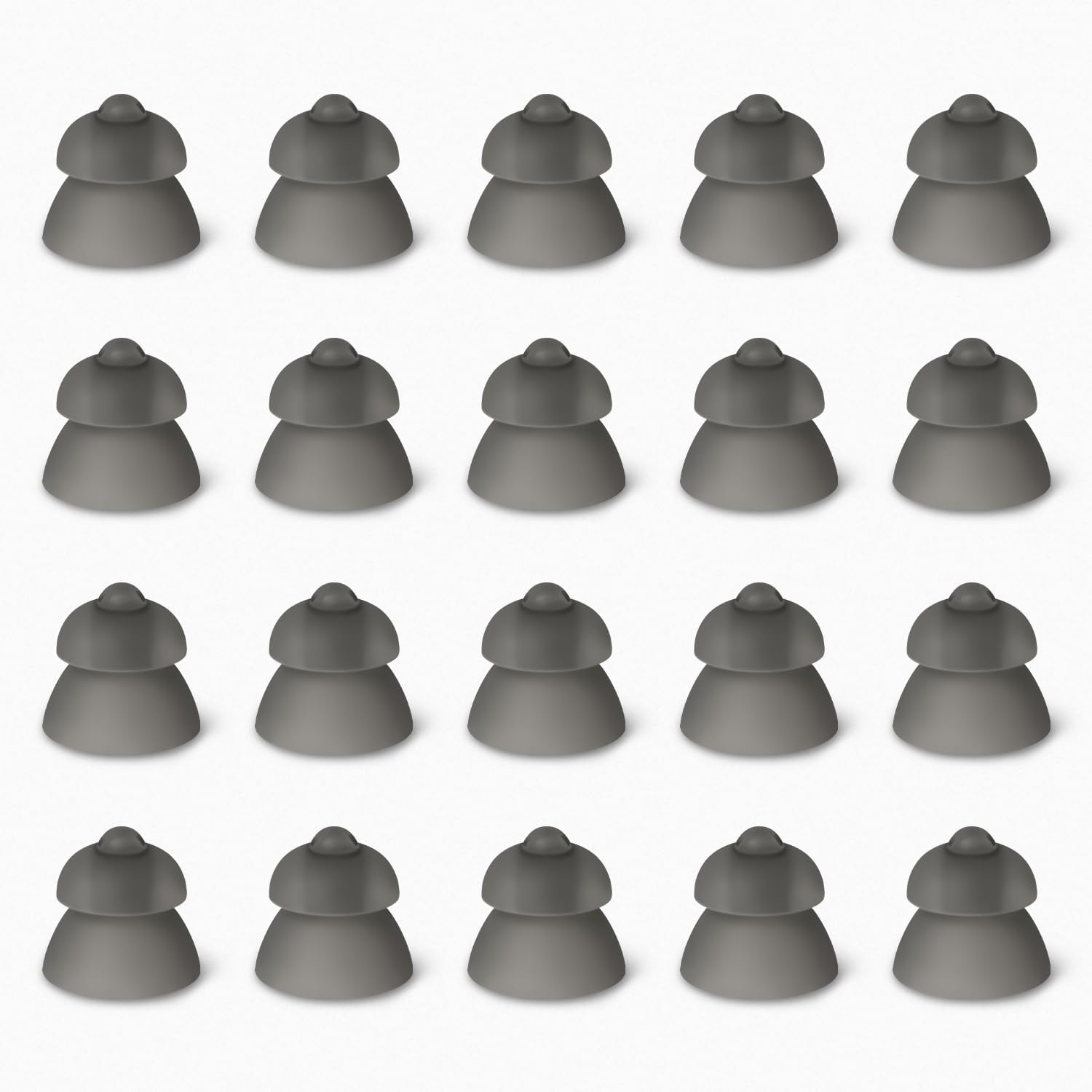 Geiomoo Hearing Aid Power 4.0 Dome Medium (0.45 inch=11.5mm) for Phonak (20 Domes)