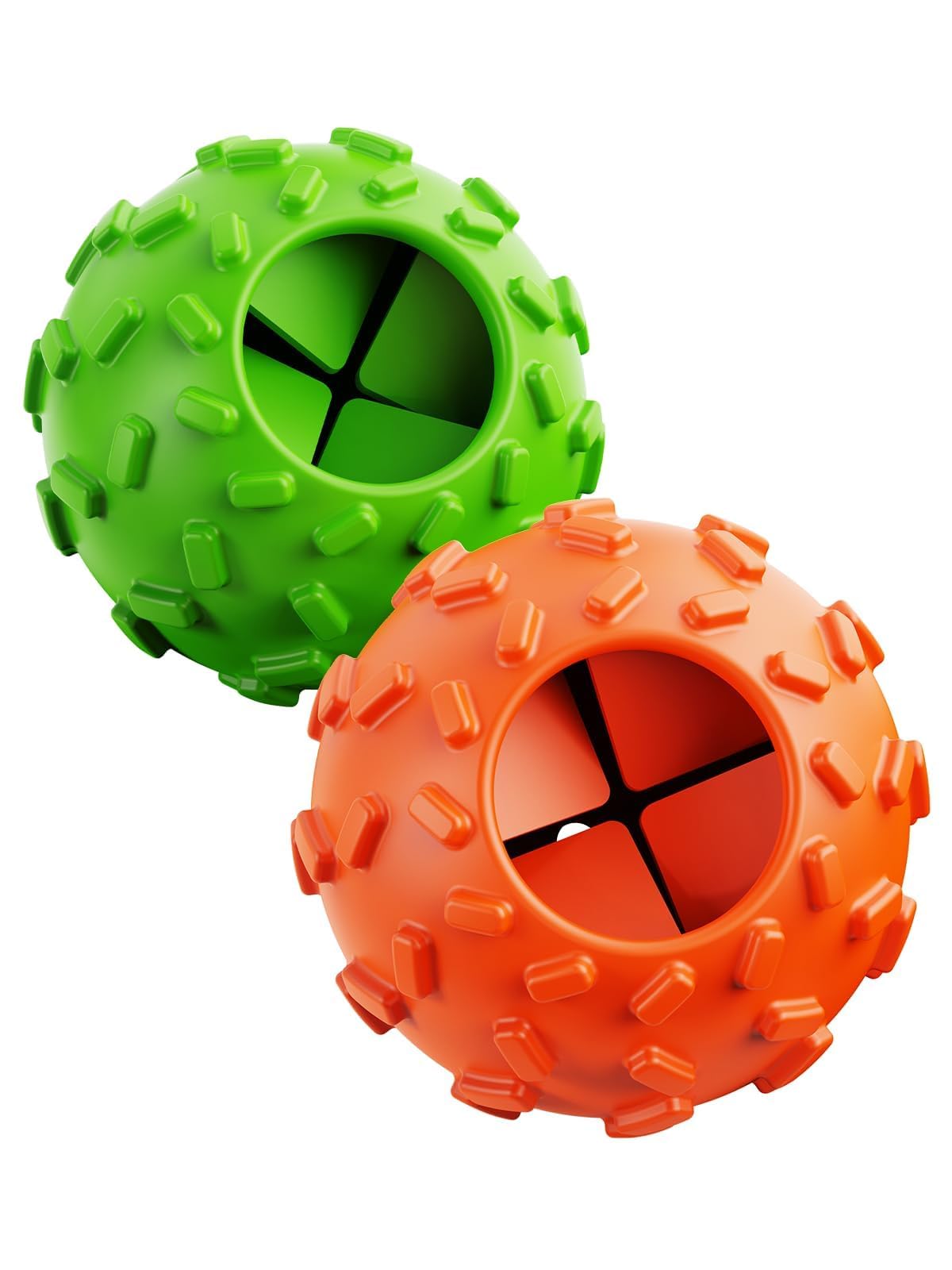 Dog Puzzle Toy 2 Pack Cognitive Dog Treat Toy Interactive Dog Toys for Treat Dispensing Slow Feeder for