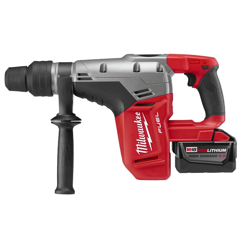 Milwaukee 2717-22HD M18 FUEL 1-9/16 in. SDS-Max Rotary Hammer High Demand 9.0Ah Kit