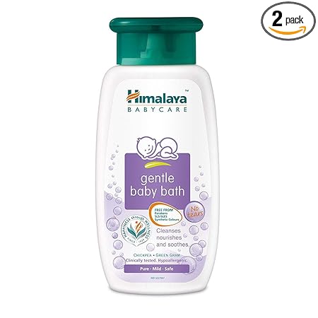 Himalaya Herbals Gentle Baby Bath (200ml)(pack of 2)