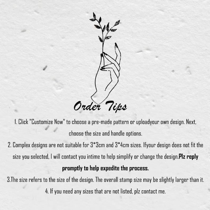 Miniatura 5 de Sello de jabón personalizado, sello de arcilla acrílica personalizado, sello de cerámica hecho a mano con diseño para cerámica, sello de arcilla