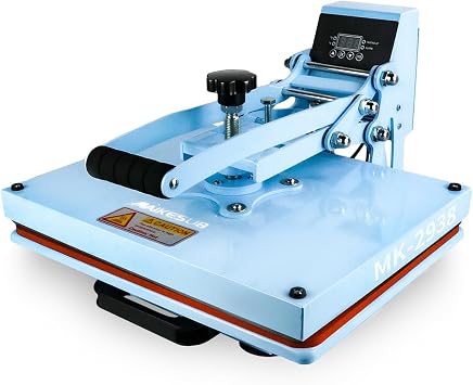 15.2x11.6 T-Shirt Heat Press w/Drawer & Digital Panel