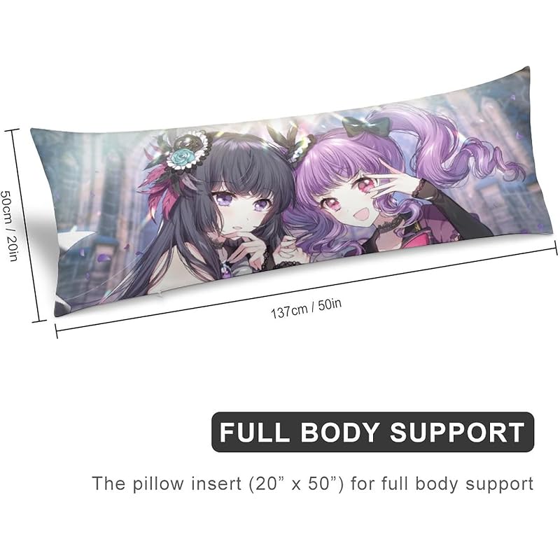 寝具 シンプルでおしゃれ Bang Dream バンドリ 枕カバー 枕套 快適 快眠グッズ 封筒式 ソファ背当て 装飾枕カバー 滑らか 柔らかい 洗える 柔らかい インテリア 通気性 抗菌 防臭 枕カバー 家庭用枕カバー 吸汗 50x76cm 50x137cm ギフト 四季適応 X54 6d4bhqy6nj