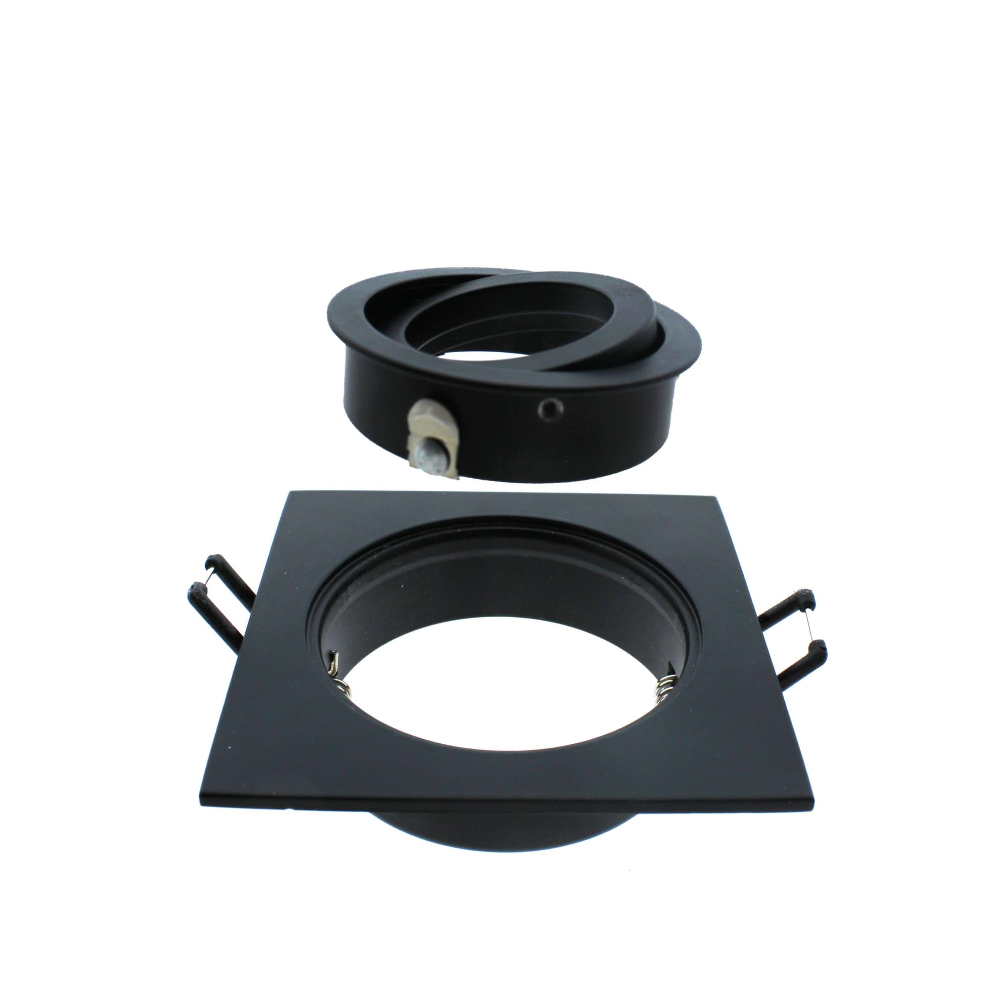 Wonderlamp Classic wbudowane nowoczesne 10 sztuk, czarne